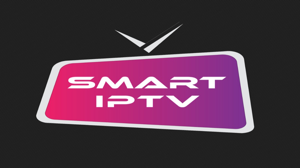 Smart IPTV, a HasTech TV application, shown on a television screen